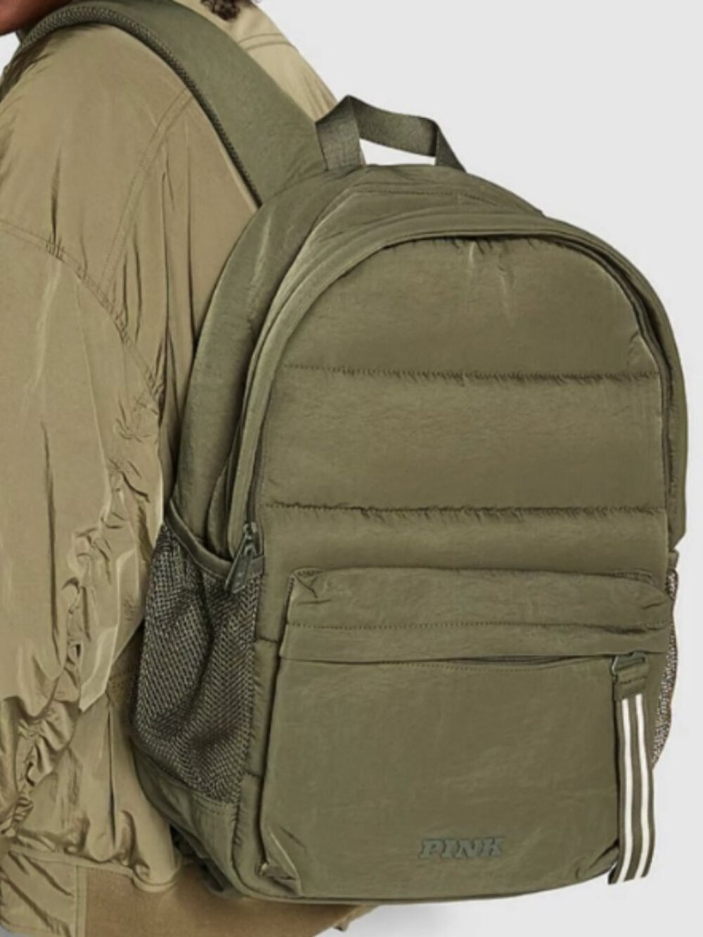 Victoria's Secret PINK Quilted Puffer Backpack